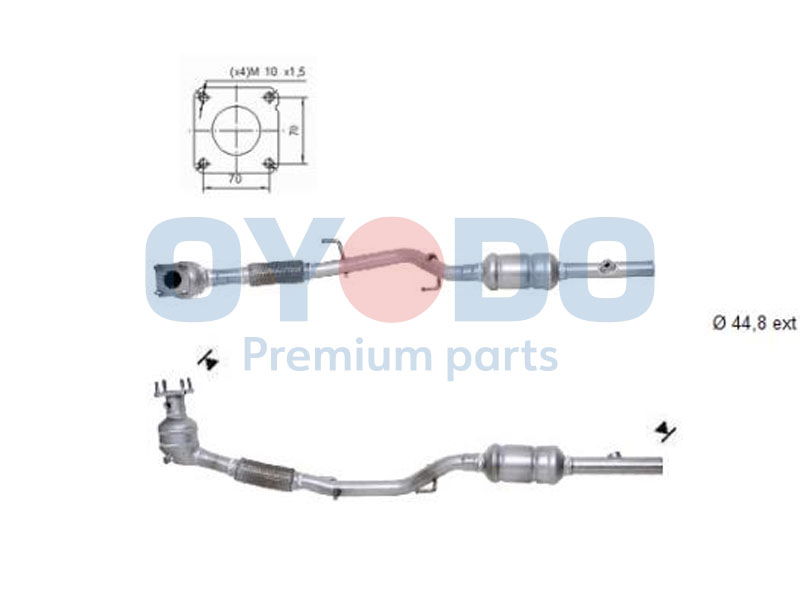 Katalysator Oyodo 10N0090-OYO Katalysator Oyodo 10N0090-OYO von Oyodo