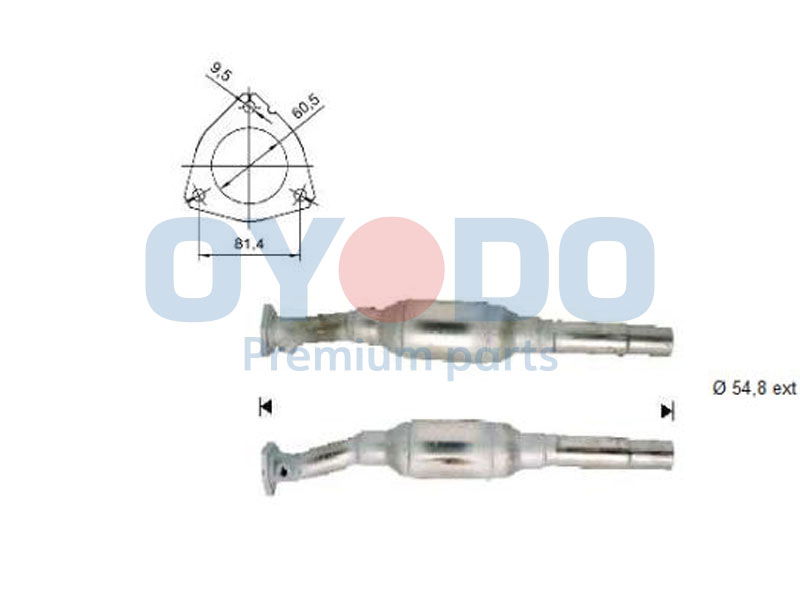 Katalysator Oyodo 10N0094-OYO Katalysator Oyodo 10N0094-OYO von Oyodo