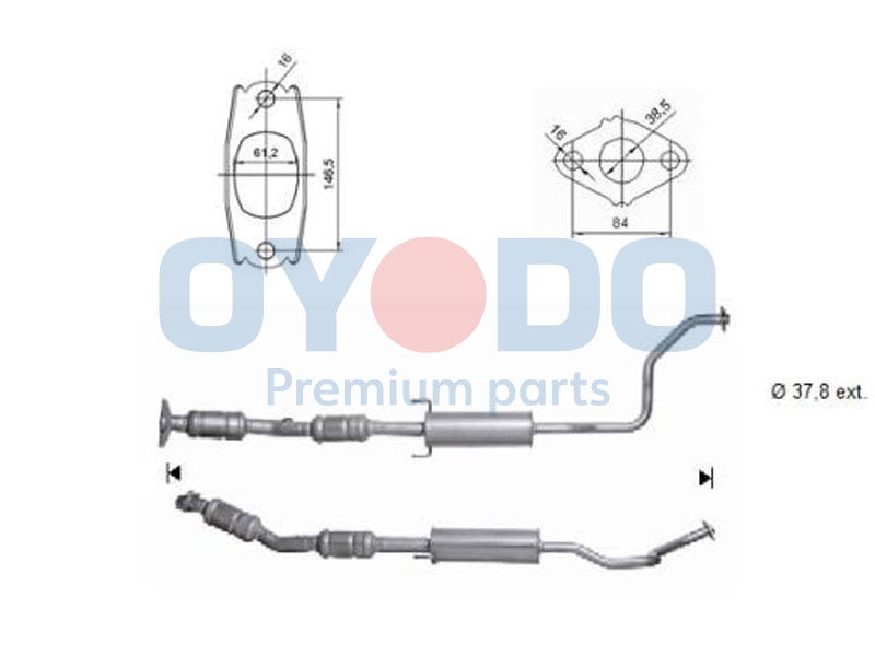 Katalysator Oyodo 10N0102-OYO Katalysator Oyodo 10N0102-OYO von Oyodo