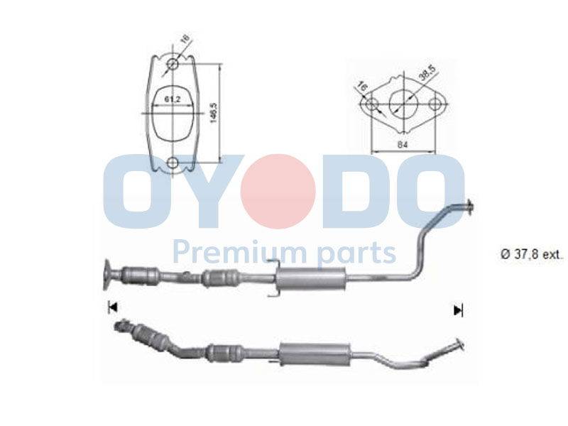 Katalysator Oyodo 10N0102-OYO von Oyodo