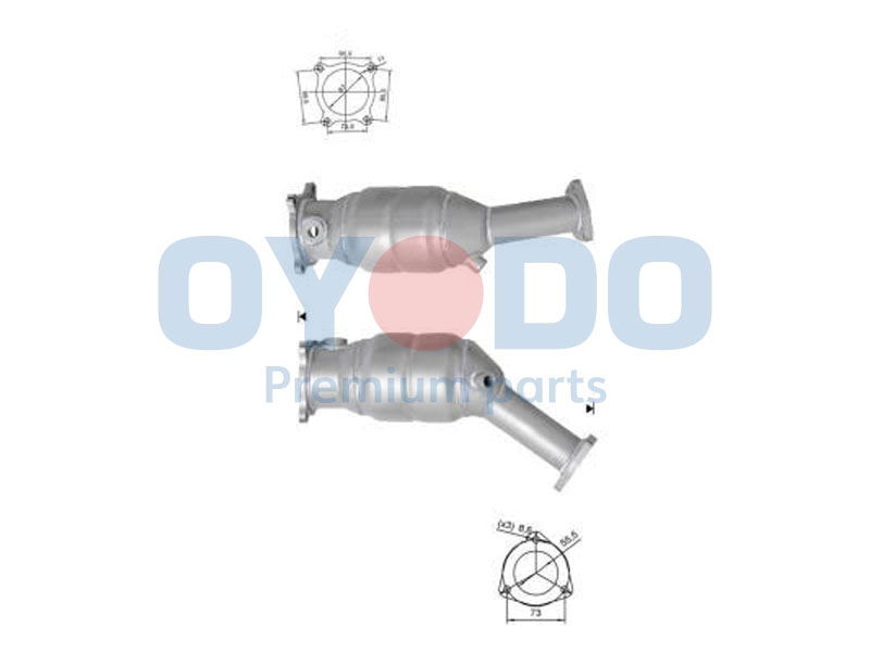 Katalysator Oyodo 10N0104-OYO Katalysator Oyodo 10N0104-OYO von Oyodo