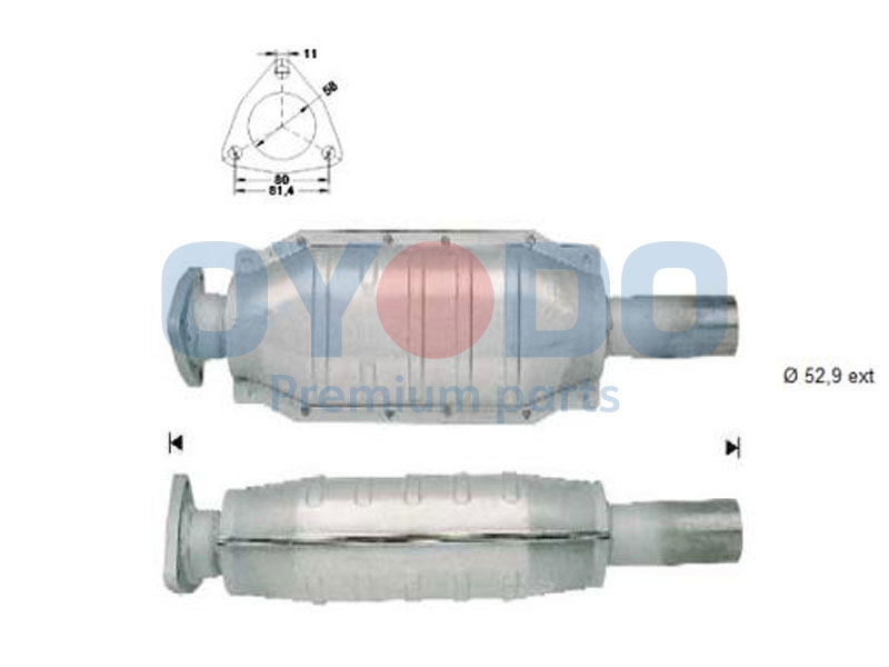 Katalysator Oyodo 10N0119-OYO Katalysator Oyodo 10N0119-OYO von Oyodo