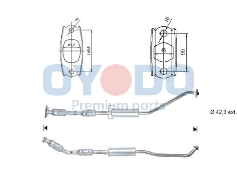 Katalysator Oyodo 10N0120-OYO Katalysator Oyodo 10N0120-OYO von Oyodo
