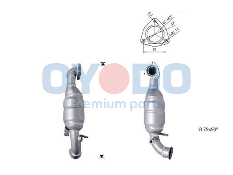 Katalysator Oyodo 10N0121-OYO Katalysator Oyodo 10N0121-OYO von Oyodo