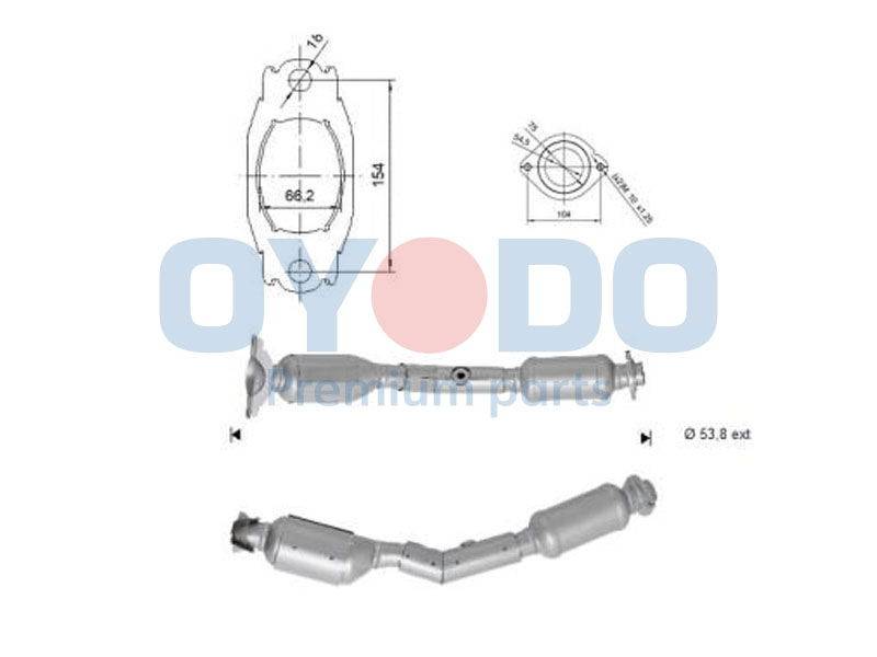 Katalysator Oyodo 10N0126-OYO von Oyodo