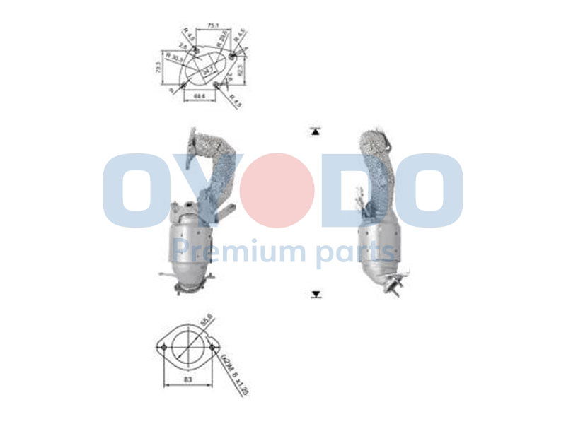 Katalysator Oyodo 10N0127-OYO Katalysator Oyodo 10N0127-OYO von Oyodo