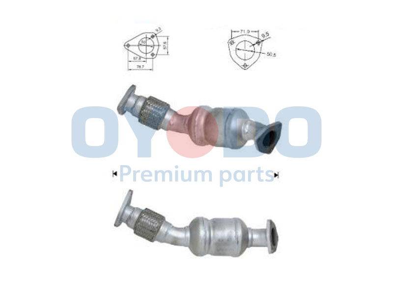 Katalysator Oyodo 20N0017-OYO von Oyodo