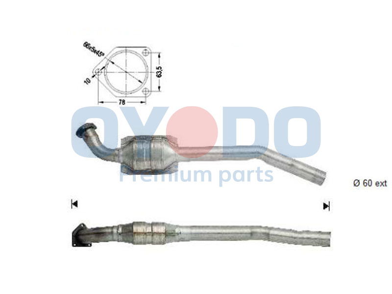 Katalysator Oyodo 20N0026-OYO Katalysator Oyodo 20N0026-OYO von Oyodo
