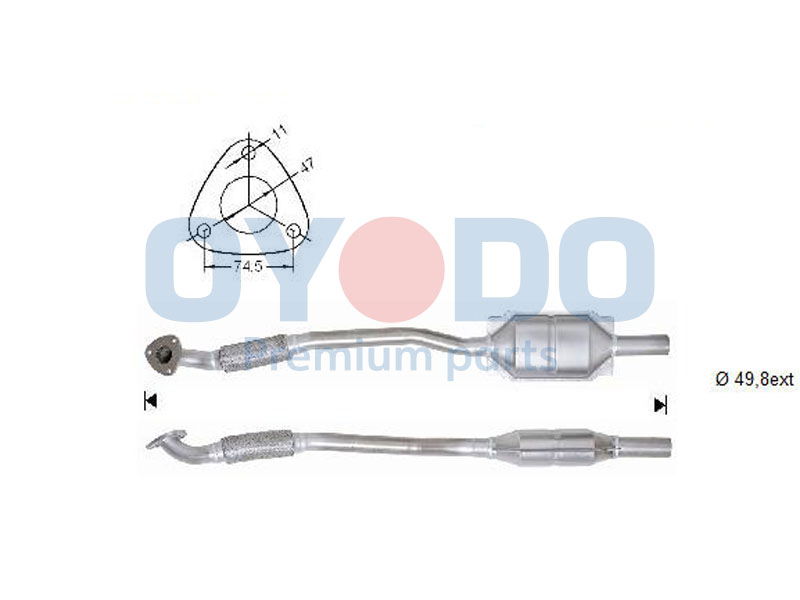 Katalysator Oyodo 20N0095-OYO Katalysator Oyodo 20N0095-OYO von Oyodo