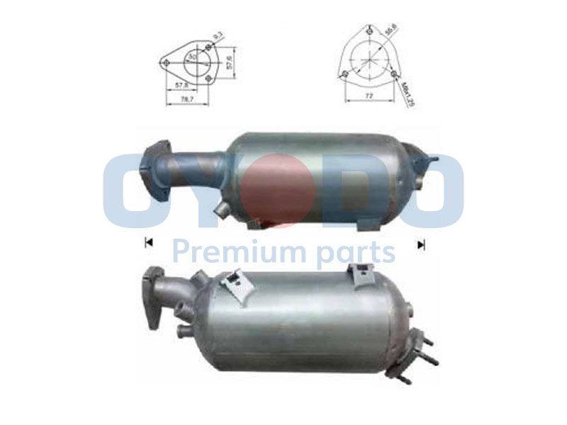 Ruß-/Partikelfilter, Abgasanlage Oyodo 20N0005-OYO Ruß-/Partikelfilter, Abgasanlage Oyodo 20N0005-OYO von Oyodo