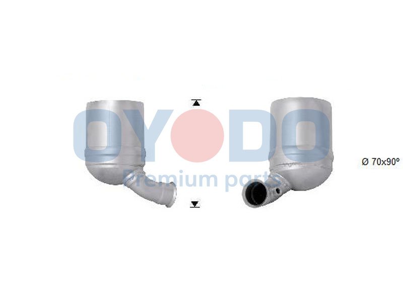 Ruß-/Partikelfilter, Abgasanlage Oyodo 20N0012-OYO von Oyodo
