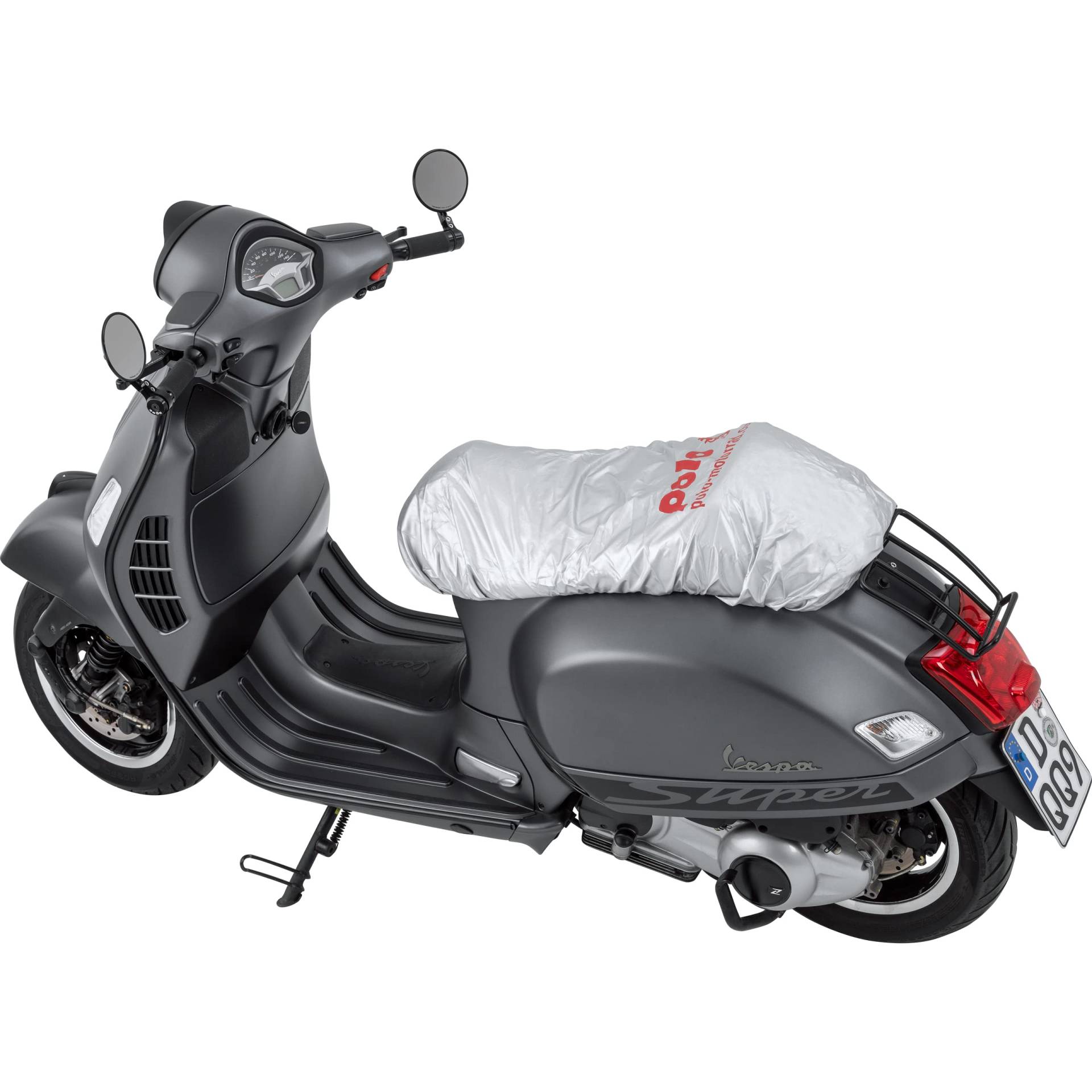 Polo Motorradabdeckung Motorradplane Motorradgarage Sitzbankschutzabdeckung Größe XL, Unisex, Roller/Scooter, Ganzjährig, Polyamid, Silber Polo Motorradabdeckung Motorradplane Motorradgarage Sitzbankschutzabdeckung Größe XL, Unisex, Roller/Scooter, Ganzjährig, Polyamid, Silber von P0L0