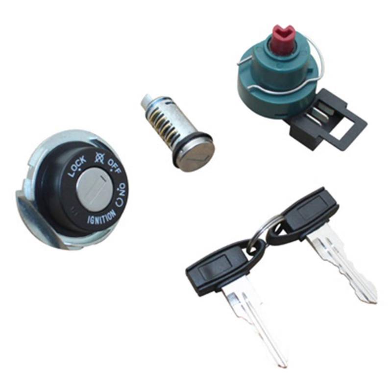 P2R (Motorisé) CONTACTEUR A CLE Scoot Adaptable Piaggio 50 Zip 2T ET 4T, Fly 2T ET 4T, Liberty 2T ET 4T, Vespa LX 2T ET 4T -GILERA 50 Ice, Runner (Avec COMMUTATEUR + SERRURE DE Selle) von P2R (Motorisé)