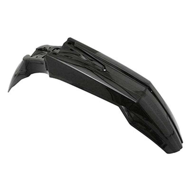 P2R (Motorisiert) Schutzblech vorne 50 A anpassbare Box Rieju 50 MRT 2009 > MRT Enduro 2009 > MRT Pro 2009 > MRT SM 2009 schwarz glänzend (Verkauf pro Stück) – Karosserie von P2R (Motorisé)