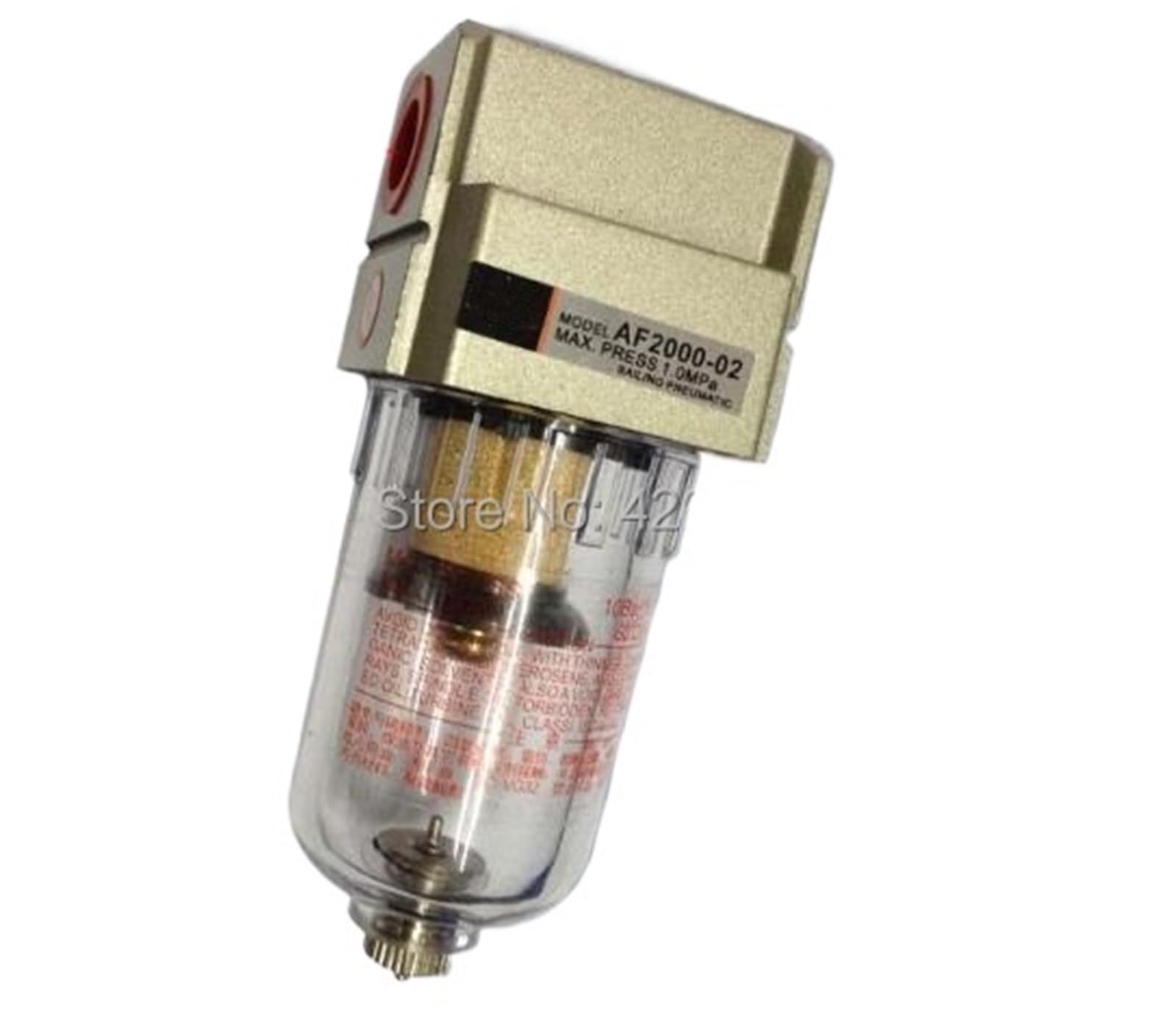 Luftfilter AF2000-02 G1/4 Zoll, Luftquellen-Behandlungseinheit, Typ AF2000-Serie, pneumatischer Filter Luftfilter AF2000-02 G1/4 Zoll, Luftquellen-Behandlungseinheit, Typ AF2000-Serie, pneumatischer Filter von PABVRPYT