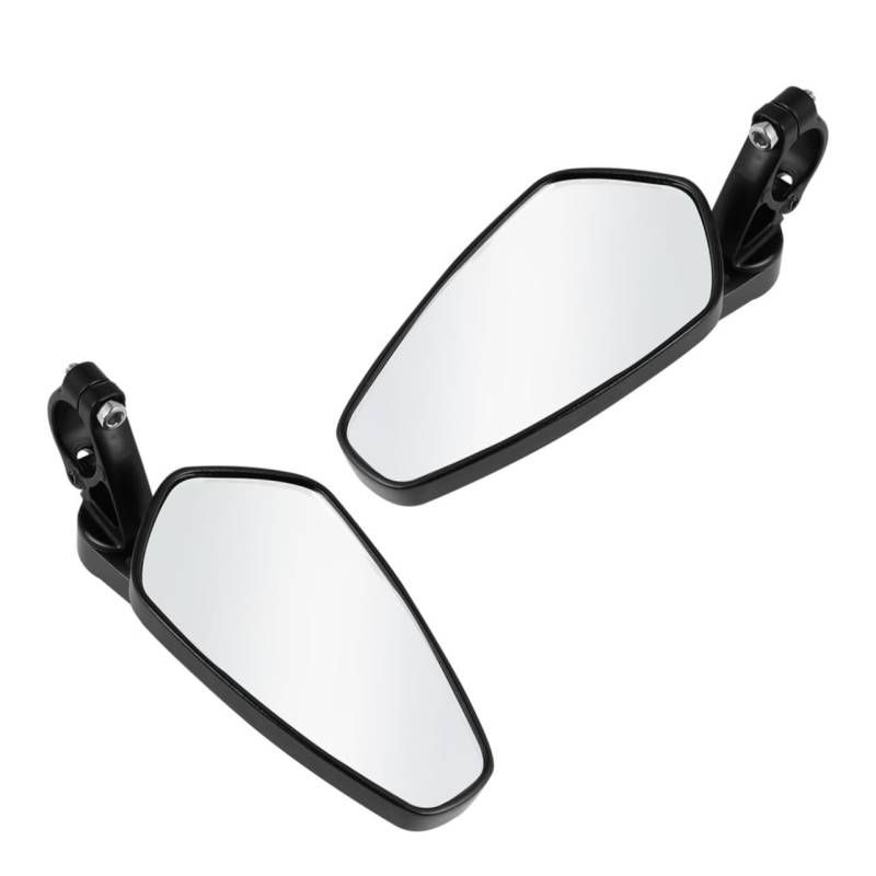 -rückspiegel-set Aluminium-lenker-rückspiegel Modifiziert für Moderne Motorräder Schwarze Farbe Einfache Installation von PACKOVE