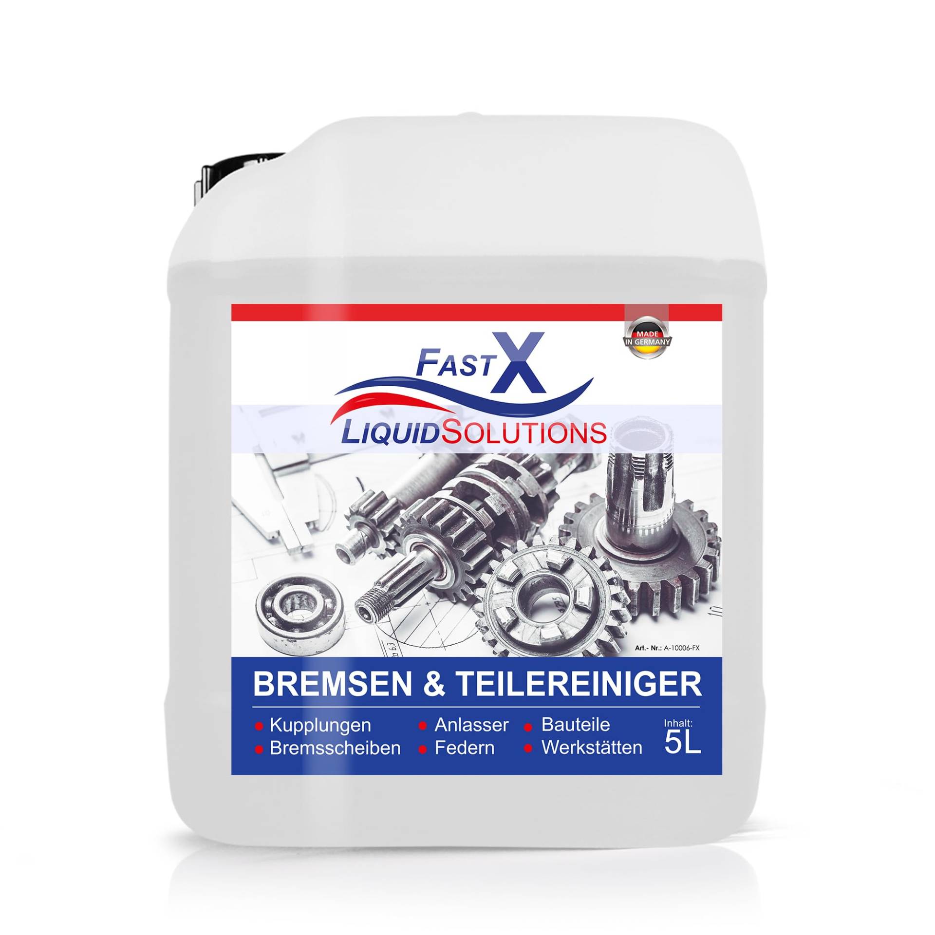 Bremsenreiniger 5 Liter | Bremsenservice im 5-Liter-Tank | | Werkstattreiniger frei von Aceton | Schnelle & effektive Reinigung | Schonend & Rückstandsfrei | sehr Kurze Verdunstungszeit von PAINTSYSTEMS REFINISH COLOURS