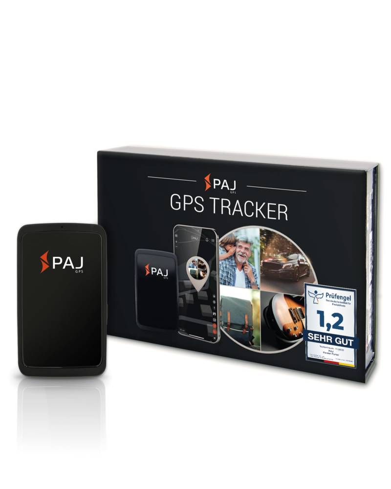 PAJ GPS - Allround Finder - GPS Tracker für Kinder, Senioren, Autos, Motorräder, Echtzeitortung, bis zu 60 Tage Akkulaufzeit, Ortungsgerät für Diebstahlschutz, Alarmbenachrichtigungen, mit SOS Knopf von PAJ GPS
