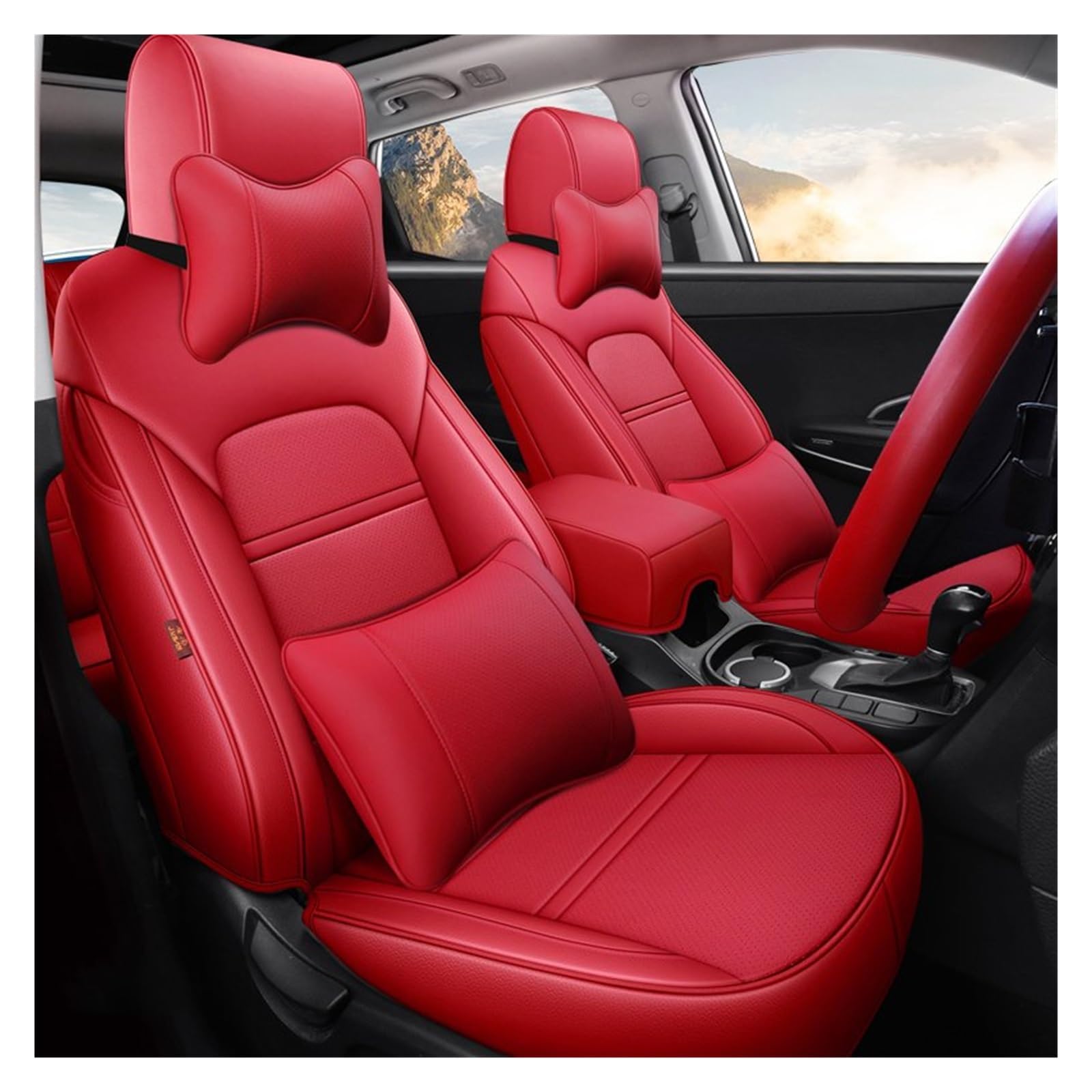 PAKAGVTTB Sitzbezüge 360 ° Autositzbezug für Benz W203 W204 W205 W164 W211 W212 für CLA Automobile Styling Autozubehör Innenraum Vordersitzbezüge(Color 5) von PAKAGVTTB