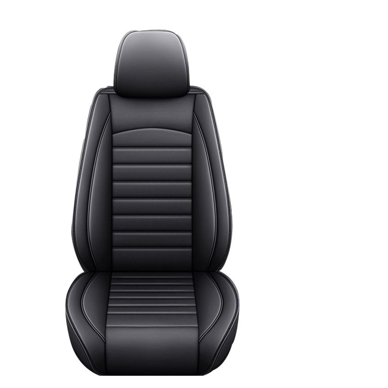 PAKAGVTTB Sitzbezüge All Inclusive Auto Ledersitzbezug für ZOTYE 2008 5008 T200 T600 Z100 Z200 für Z300 Z500 Autozubehör Schutz Vordersitzbezüge(Black) von PAKAGVTTB