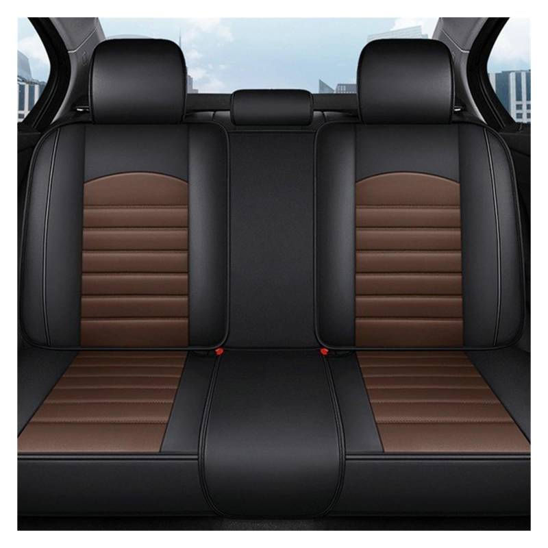 PAKAGVTTB Sitzbezüge All Inclusive Auto Ledersitzbezug für ZOTYE 2008 5008 T200 T600 Z100 Z200 für Z300 Z500 Autozubehör Schutz Vordersitzbezüge(Rear seat Cover 2) von PAKAGVTTB