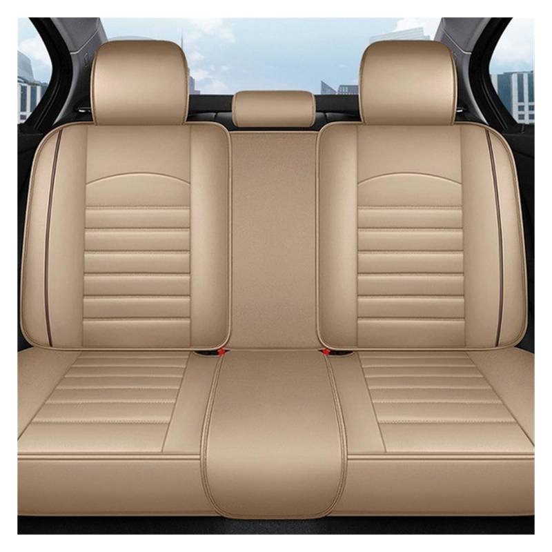 PAKAGVTTB Sitzbezüge All Inclusive Auto Ledersitzbezug für ZOTYE 2008 5008 T200 T600 Z100 Z200 für Z300 Z500 Autozubehör Schutz Vordersitzbezüge(Rear seat Cover 4) von PAKAGVTTB