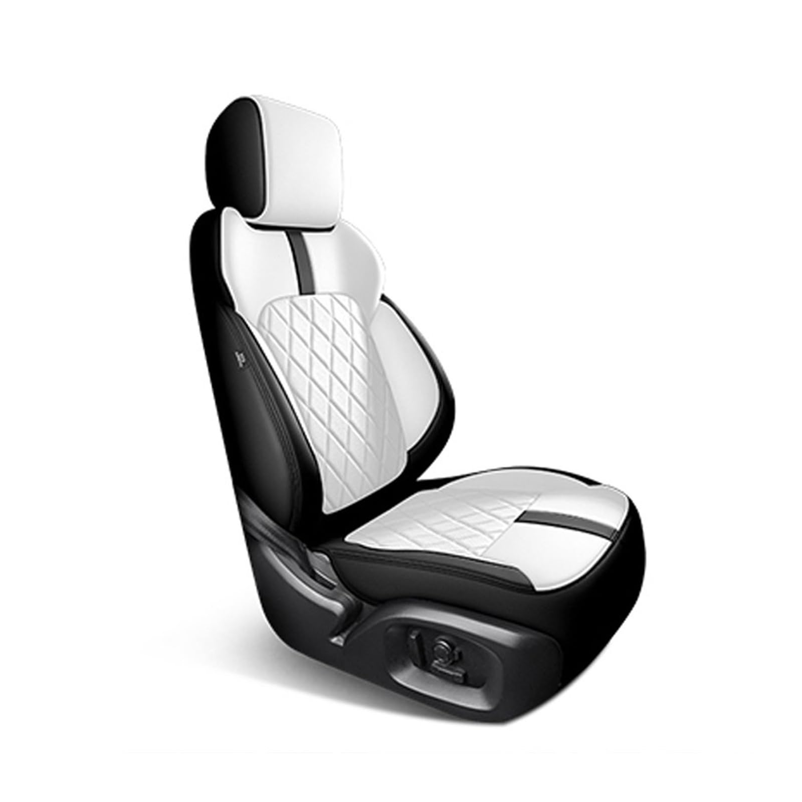 PAKAGVTTB Sitzbezüge Autositzbezüge 360 ​​° Surround Für Range Für Rover Für Evoque 2015-2019 Auto Interior Styling Zubehör Atmungsaktiv Vordersitzbezüge(Color 1-1 pcs) von PAKAGVTTB