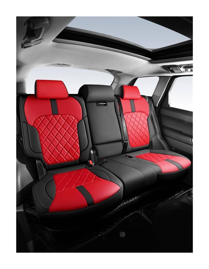PAKAGVTTB Sitzbezüge Autositzbezüge 360 ​​° Surround Für Range Für Rover Für Evoque 2015-2019 Auto Interior Styling Zubehör Atmungsaktiv Vordersitzbezüge(Color 11-only Rear) von PAKAGVTTB