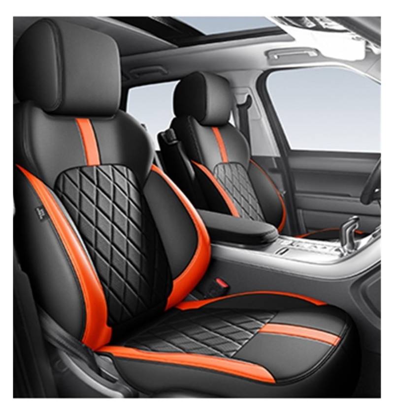 PAKAGVTTB Sitzbezüge Autositzbezüge 360 ​​° Surround Für Range Für Rover Für Evoque 2015-2019 Auto Interior Styling Zubehör Atmungsaktiv Vordersitzbezüge(Color 16-5 Seater) von PAKAGVTTB