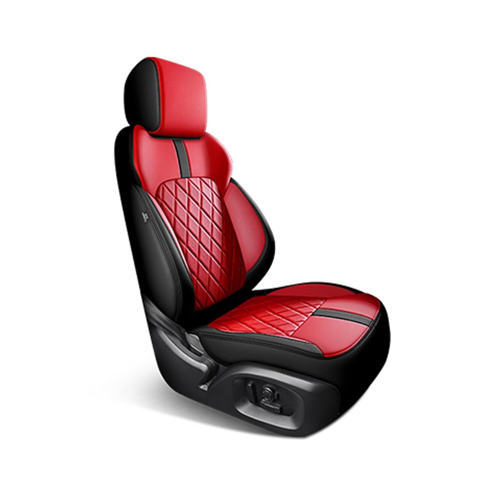 PAKAGVTTB Sitzbezüge Autositzbezüge 360 ​​° Surround Für Range Für Rover Für Evoque 2015-2019 Auto Interior Styling Zubehör Atmungsaktiv Vordersitzbezüge(Color 2-1 pcs) von PAKAGVTTB