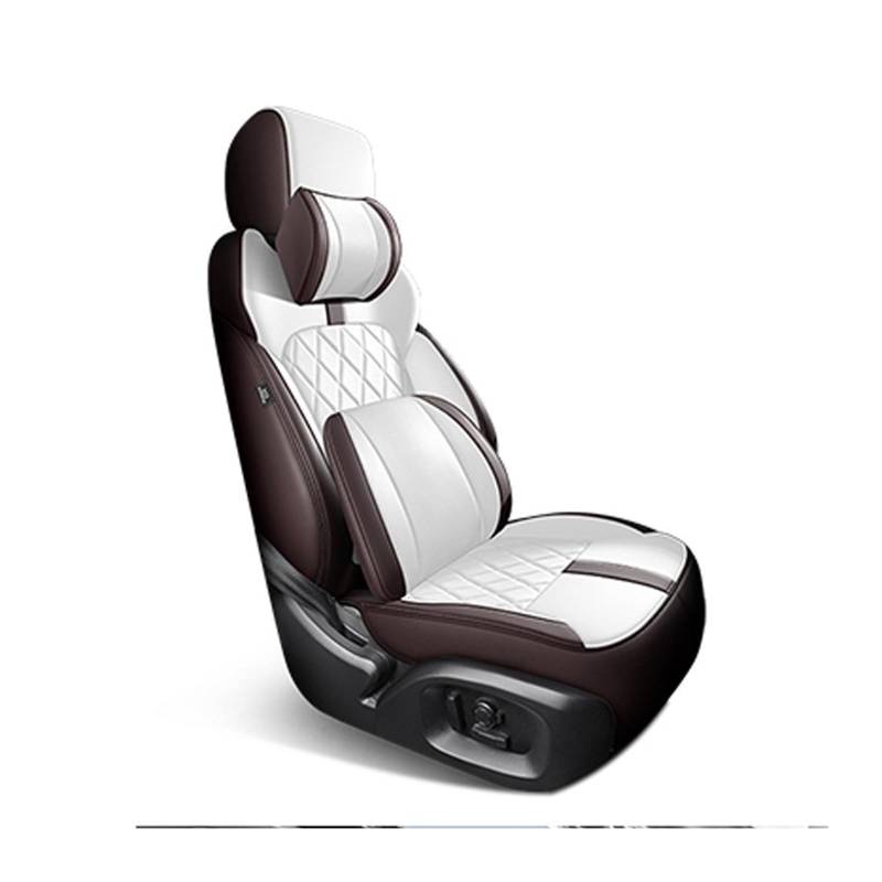 PAKAGVTTB Sitzbezüge Autositzbezüge 360 ​​° Surround Für Range Für Rover Für Evoque 2015-2019 Auto Interior Styling Zubehör Atmungsaktiv Vordersitzbezüge(Color 8-1 pcs) von PAKAGVTTB