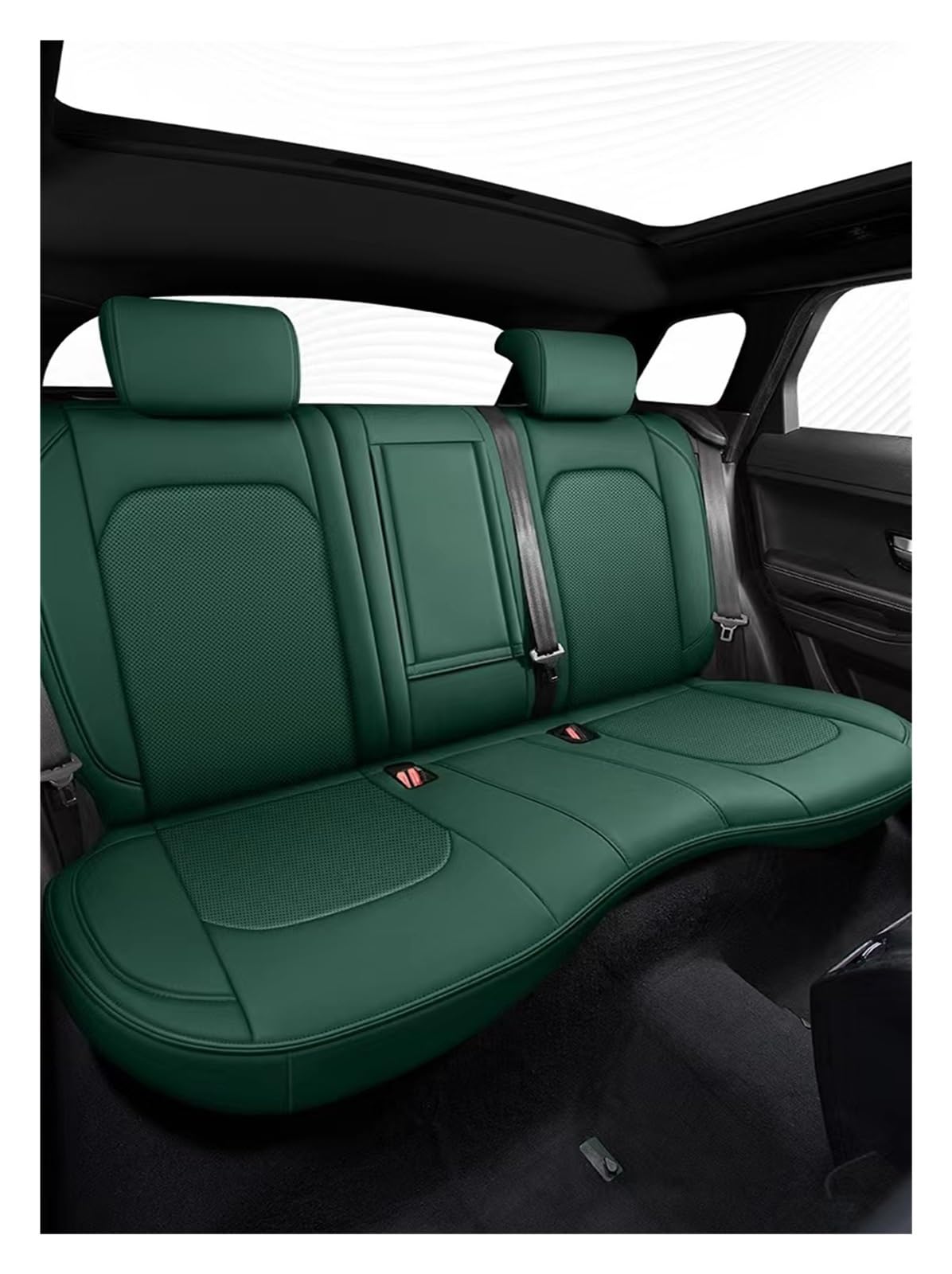 PAKAGVTTB Sitzbezüge Autositzbezug für Benz W211 W212 W213 W164 Voiture Zubehör Autoinnenraum Schutzkissen Vordersitzbezüge(Just Rear seat 21) von PAKAGVTTB