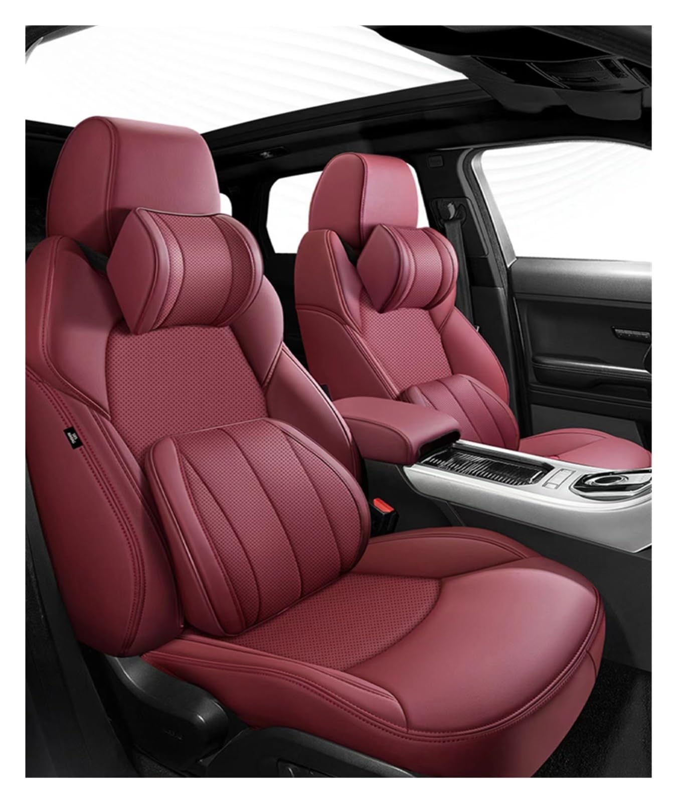 PAKAGVTTB Sitzbezüge Autositzbezug für Dodge Journey Challenger Voiture Zubehör Autoinnenraum Schutzkissen Vordersitzbezüge(Just one seat 10) von PAKAGVTTB
