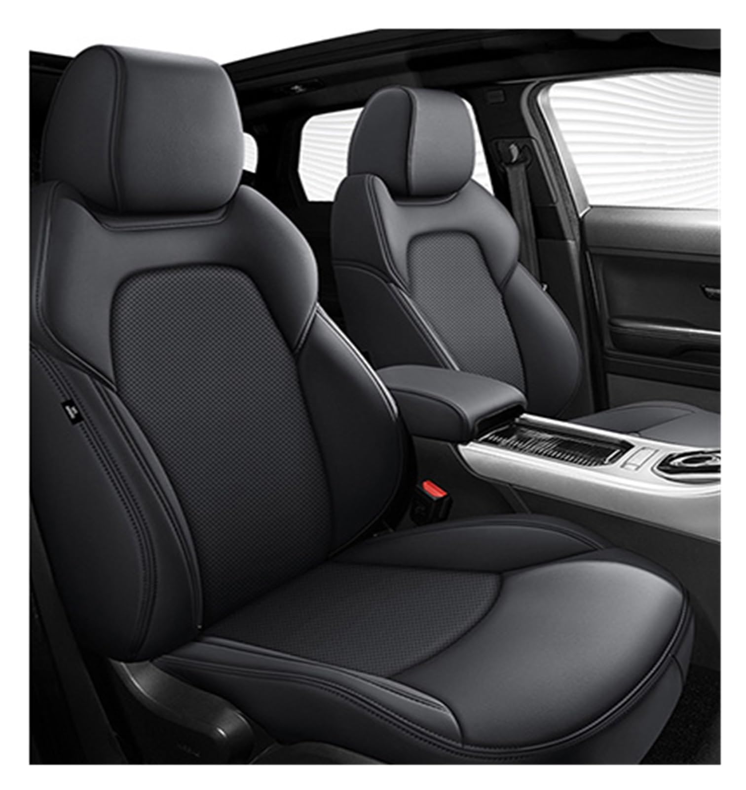 PAKAGVTTB Sitzbezüge Autositzbezug für Dodge Journey Challenger Voiture Zubehör Autoinnenraum Schutzkissen Vordersitzbezüge(Just one seat 7) von PAKAGVTTB