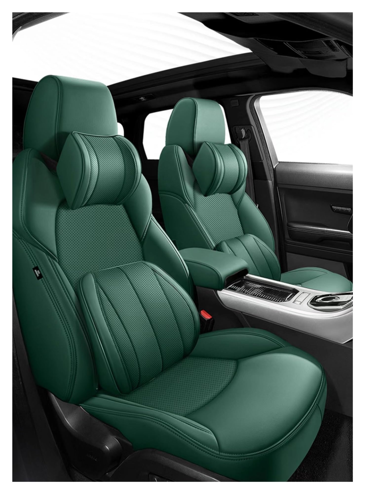 PAKAGVTTB Sitzbezüge Autositzbezug für Ford für Focus MK2 3 4 Kuga Voiture Zubehör Autoinnenraum Schutzkissen Vordersitzbezüge(Just one seat 11) von PAKAGVTTB