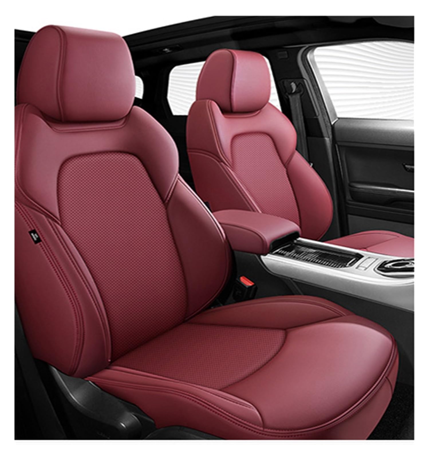 PAKAGVTTB Sitzbezüge Autositzbezug für Ford für Focus MK2 3 4 Kuga Voiture Zubehör Autoinnenraum Schutzkissen Vordersitzbezüge(Just one seat 3) von PAKAGVTTB
