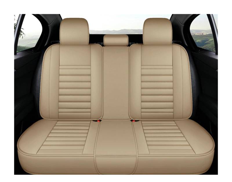 PAKAGVTTB Sitzbezüge Autositzbezug für Nissan X für Trail T32 für Tiida für Kicks für Versa für Qashqai J11 Autozubehör Innenraum Vordersitzbezüge(Color 12) von PAKAGVTTB