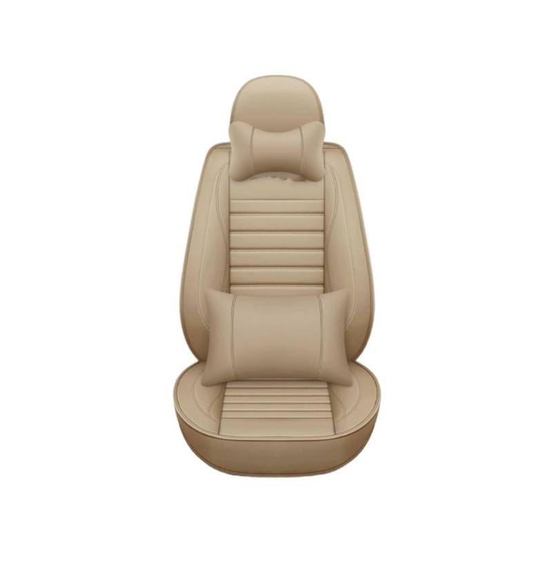 PAKAGVTTB Sitzbezüge Autositzbezug für Nissan X für Trail T32 für Tiida für Kicks für Versa für Qashqai J11 Autozubehör Innenraum Vordersitzbezüge(Color 7) von PAKAGVTTB