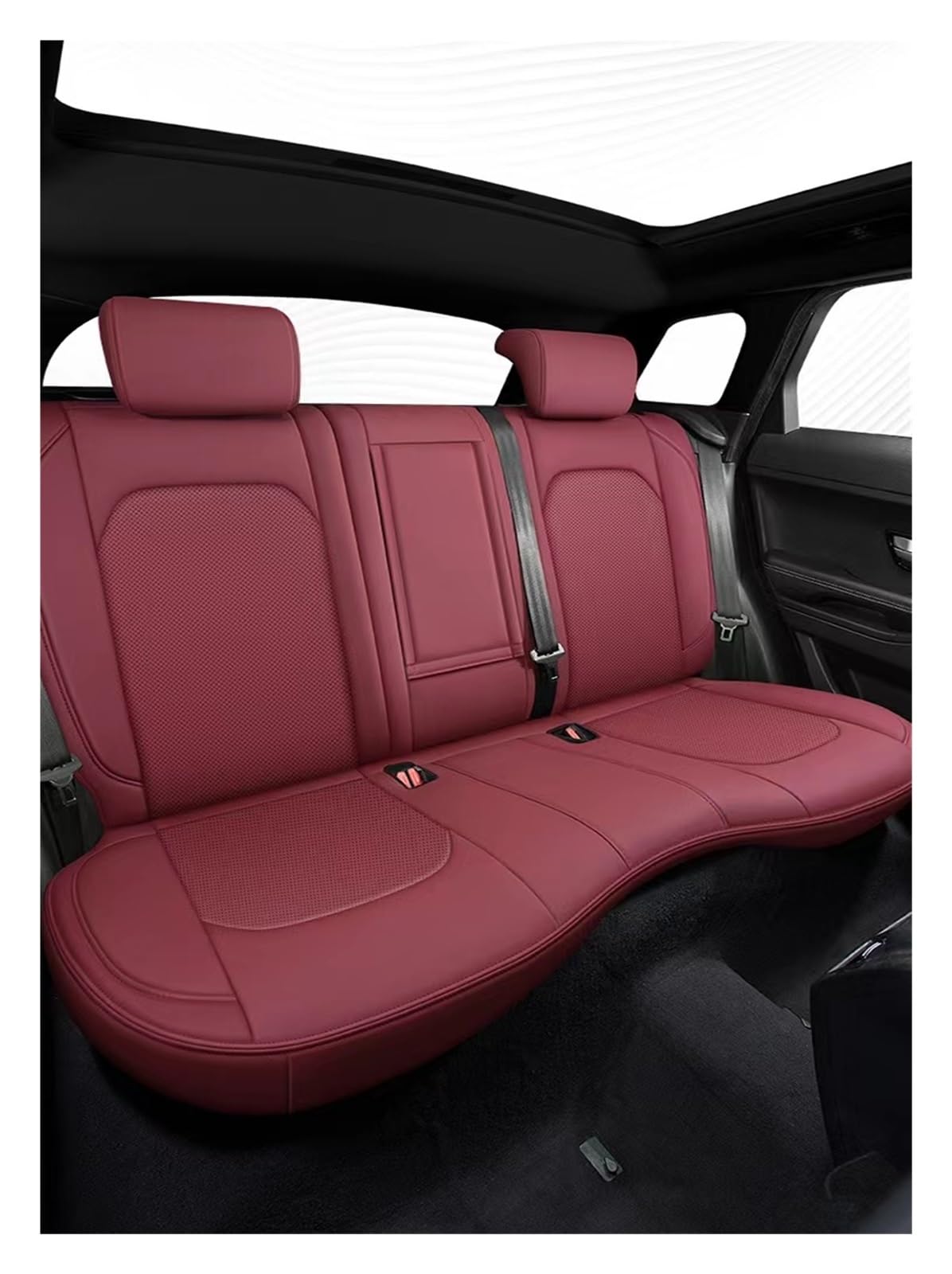 PAKAGVTTB Sitzbezüge Autositzbezug für Nissan für Navara D40 2005 Voiture Zubehör Autoinnenraum Schutzkissen Vordersitzbezüge(Just Rear seat 16) von PAKAGVTTB