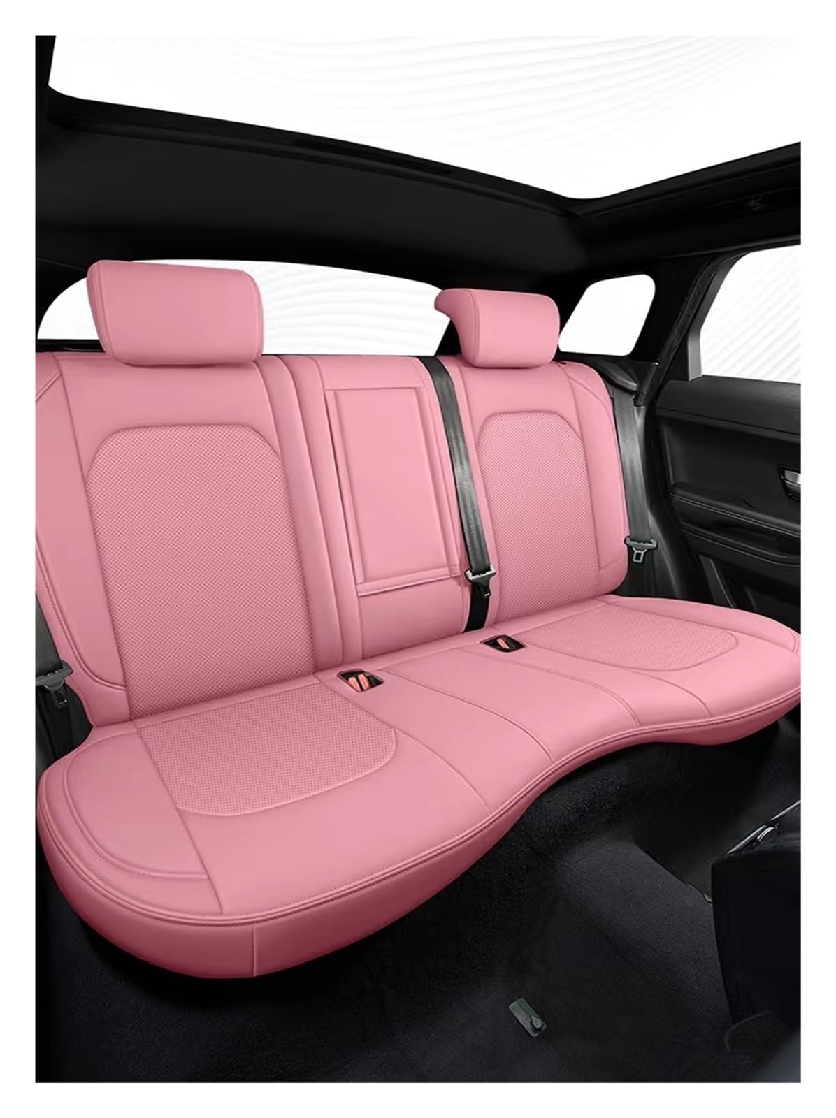 PAKAGVTTB Sitzbezüge Autositzbezug für Nissan für Navara D40 2005 Voiture Zubehör Autoinnenraum Schutzkissen Vordersitzbezüge(Just Rear seat 22) von PAKAGVTTB