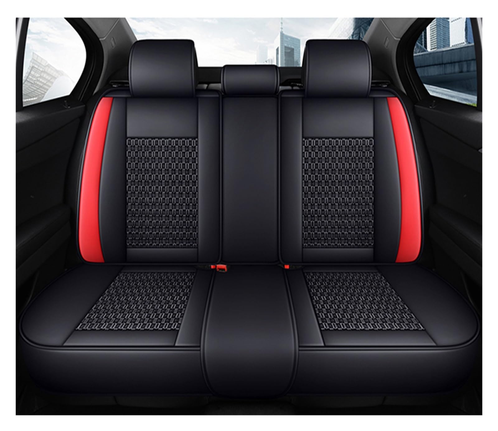 PAKAGVTTB Sitzbezüge Autositzbezug für Toyota für RAV4 für Corolla für Yaris Autozubehör Innenausstattung Housse Voiture Vordere hintere Reihe Vordersitzbezüge(Color 10) von PAKAGVTTB