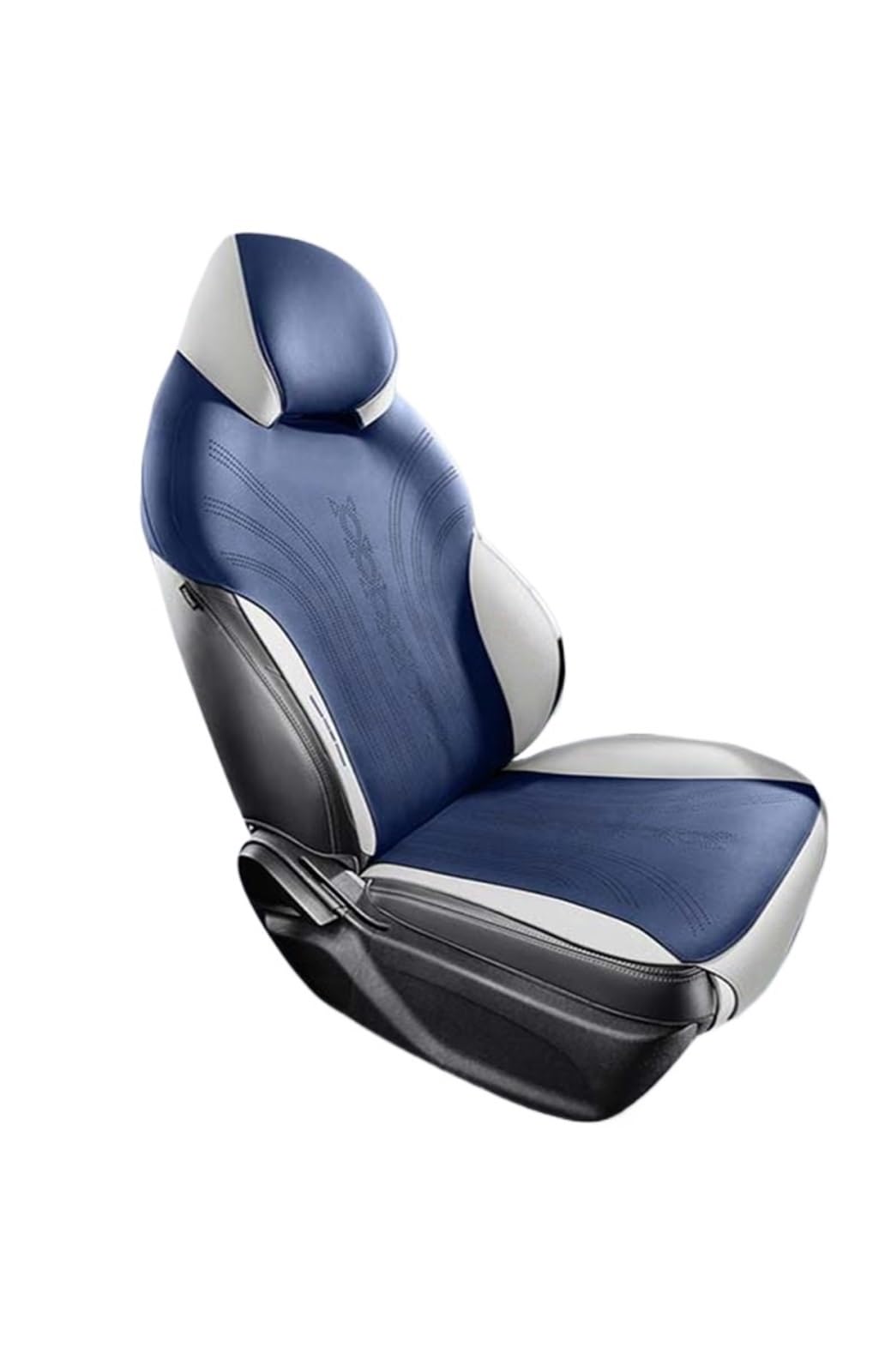 PAKAGVTTB Sitzbezüge Autozubehör Wildleder Sattel Sitzkissen Pad Halb Bedeckt Für BYD Atto 3 AU JPN THA Für BYD Yuan PlusEV Rechts Hand Vordersitzbezüge(Standard Color 1) von PAKAGVTTB