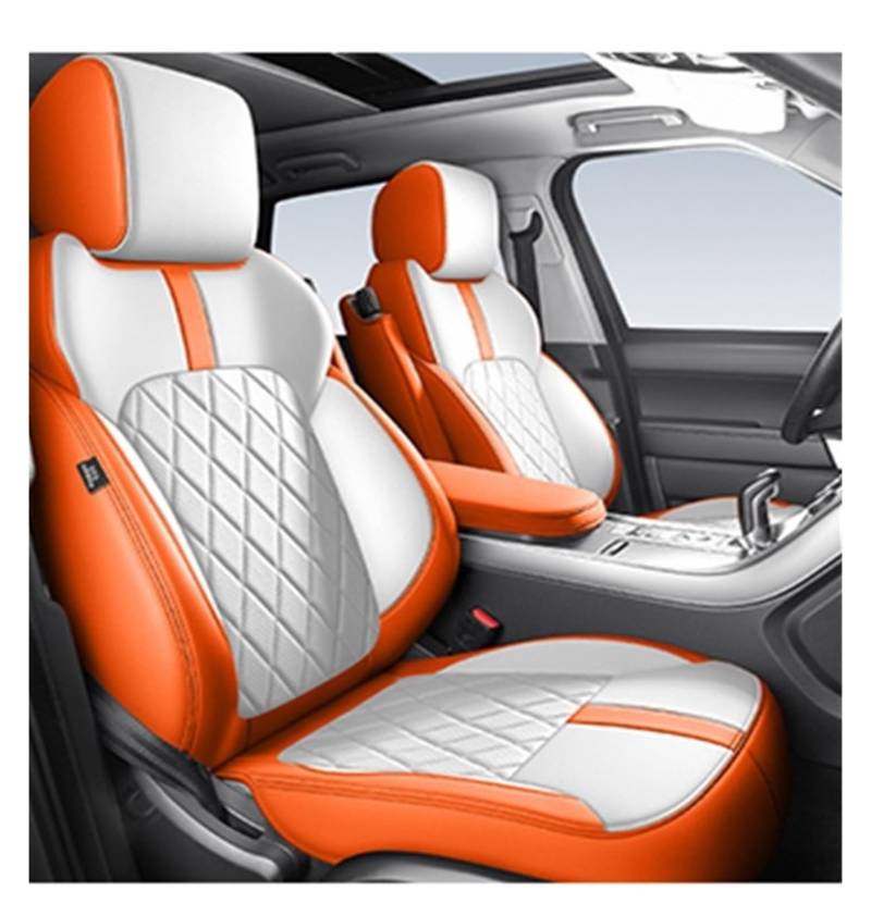 PAKAGVTTB Sitzbezüge Benutzerdefinierte Autositzbezüge 360 ​​° Surround Für A5 Sportback 2010-2015 Auto-Innenausstattungs-Styling-Zubehör Atmungsaktives Vordersitzbezüge(Color 14-5 Seater) von PAKAGVTTB