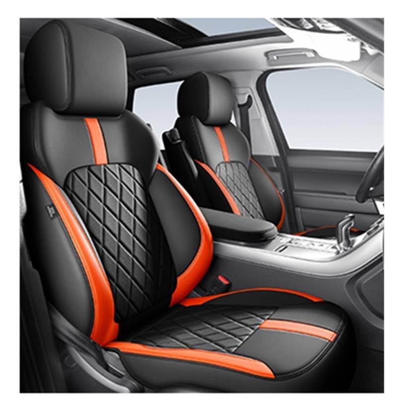 PAKAGVTTB Sitzbezüge Benutzerdefinierte Autositzbezüge 360 ​​° Surround Für A5 Sportback 2010-2015 Auto-Innenausstattungs-Styling-Zubehör Atmungsaktives Vordersitzbezüge(Color 16-5 Seater) von PAKAGVTTB