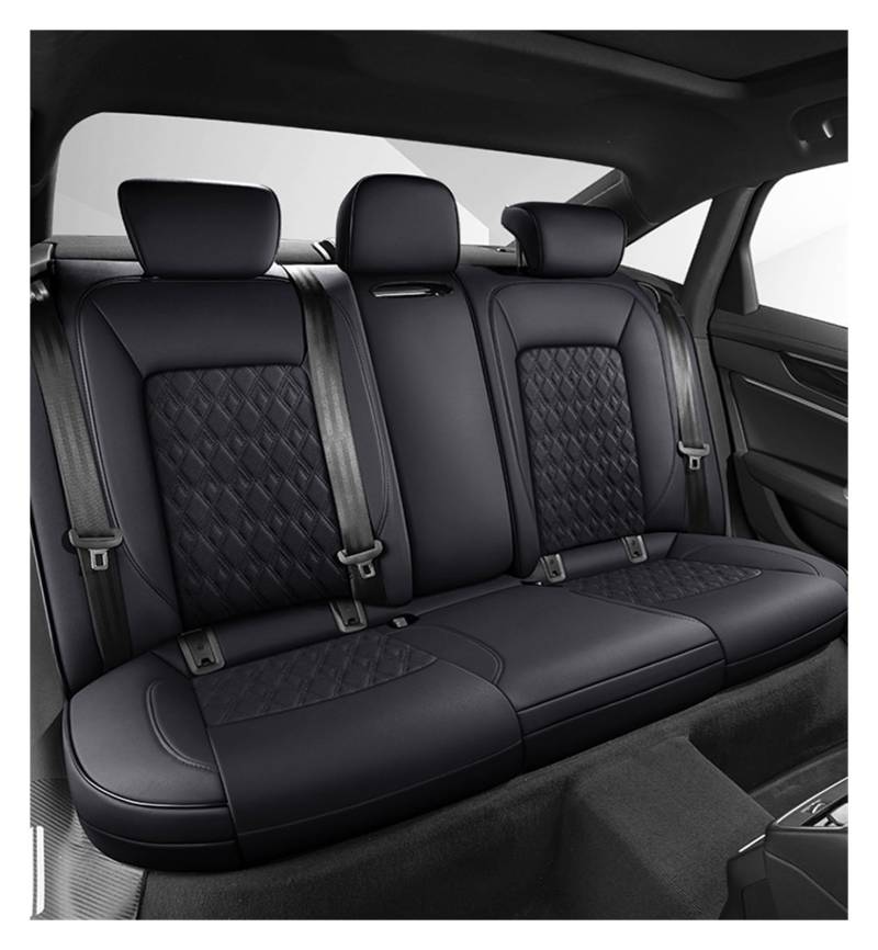 PAKAGVTTB Sitzbezüge Benutzerdefinierte Autositzbezug für Ford für Transit 2023, 360 °, vollständig abgedeckt, Accesorios para Vehículos Vordersitzbezüge(Just Rear seat 5) von PAKAGVTTB