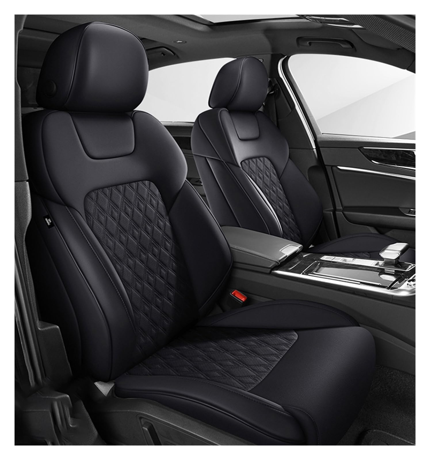 PAKAGVTTB Sitzbezüge Benutzerdefinierte Autositzbezug für VW CC 2021 Accesorios para Vehículos 360 ° Rundumschutz Vordersitzbezüge(Just one seat 1) von PAKAGVTTB