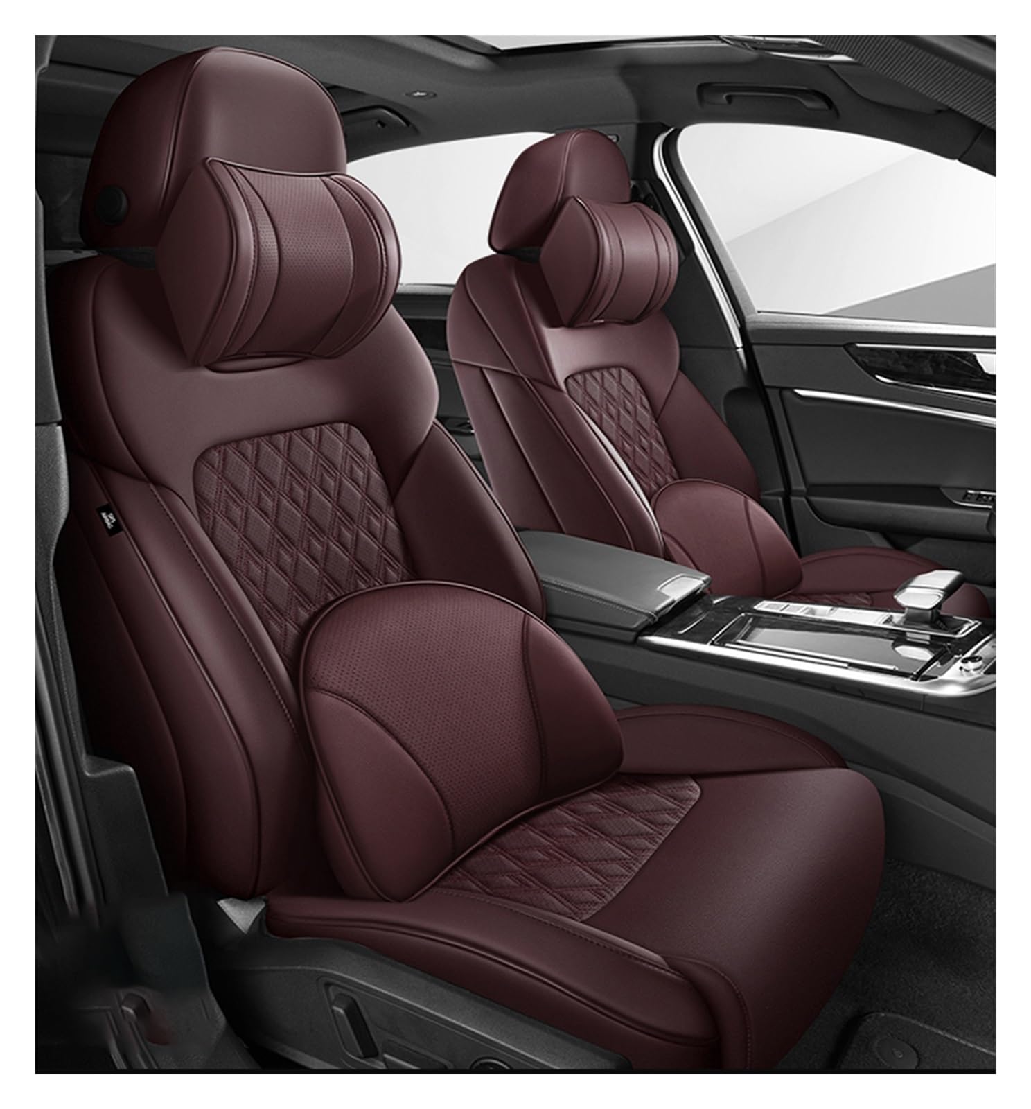 PAKAGVTTB Sitzbezüge Benutzerdefinierte Autositzbezug für VW CC 2021 Accesorios para Vehículos 360 ° Rundumschutz Vordersitzbezüge(Just one seat 9) von PAKAGVTTB