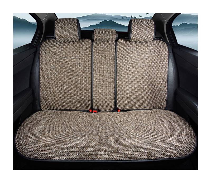 PAKAGVTTB Sitzbezüge Flax Autositzbezüge für Volvo für XC60 XC40 für XC90 V40 V50 für V60 V7 für S60 Alle Modelle Autokissenzubehör Vordersitzbezüge(Only Rear Row 2) von PAKAGVTTB