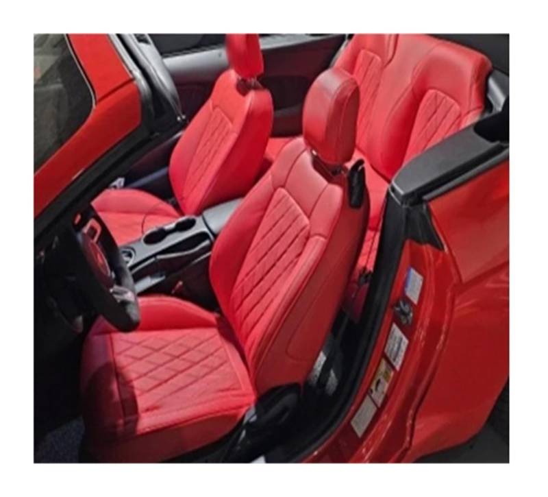 PAKAGVTTB Sitzbezüge Für Mustang Für Coupé 2015-2024 Autositzbezüge Für 4 Sitze Für Mustang Für Coupé GT Vorder- Und Rücksitz-Kits Abdeckung Vordersitzbezüge(Color 20) von PAKAGVTTB