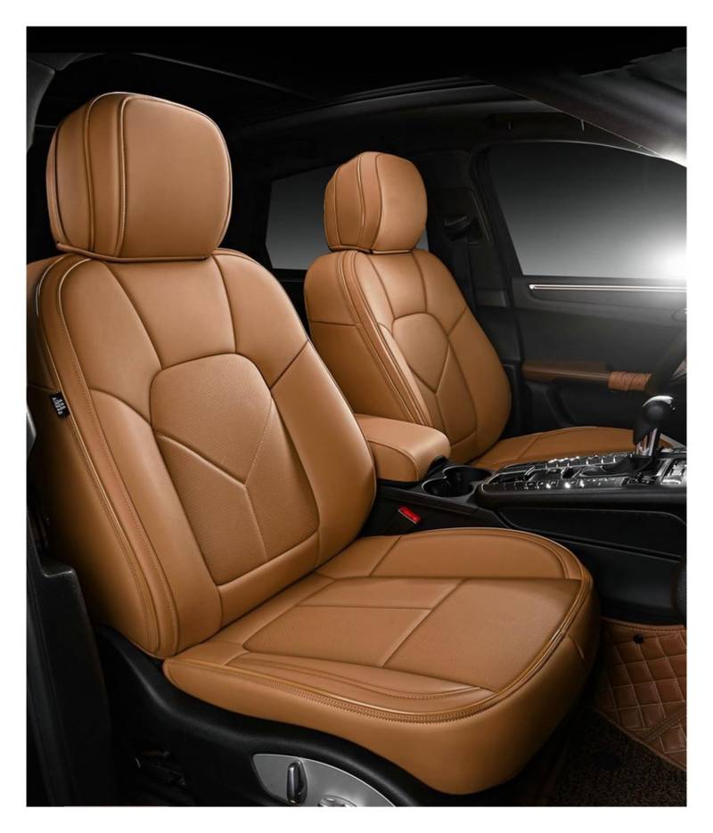 PAKAGVTTB Sitzbezüge Leder Auto Sitz Abdeckung Für Mazda 3 5 6 CX5 CX30 Axela Styling Auto Zubehör Innen Vordersitzbezüge(Just one seat 5) von PAKAGVTTB